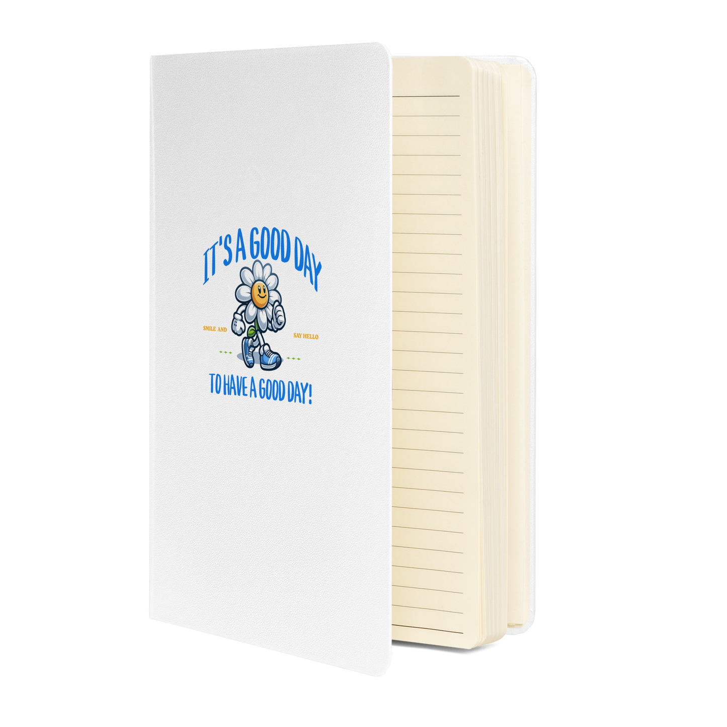 Hardcover bound notebook