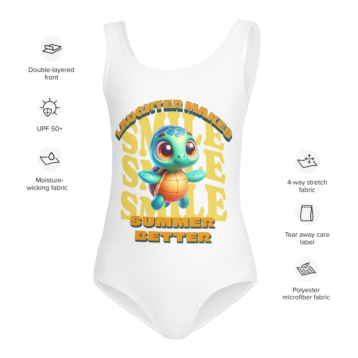 All-Over Print Kids Swimsuit